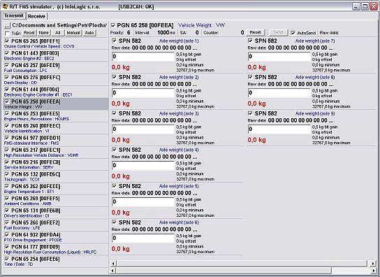 Software for reading CAN bus